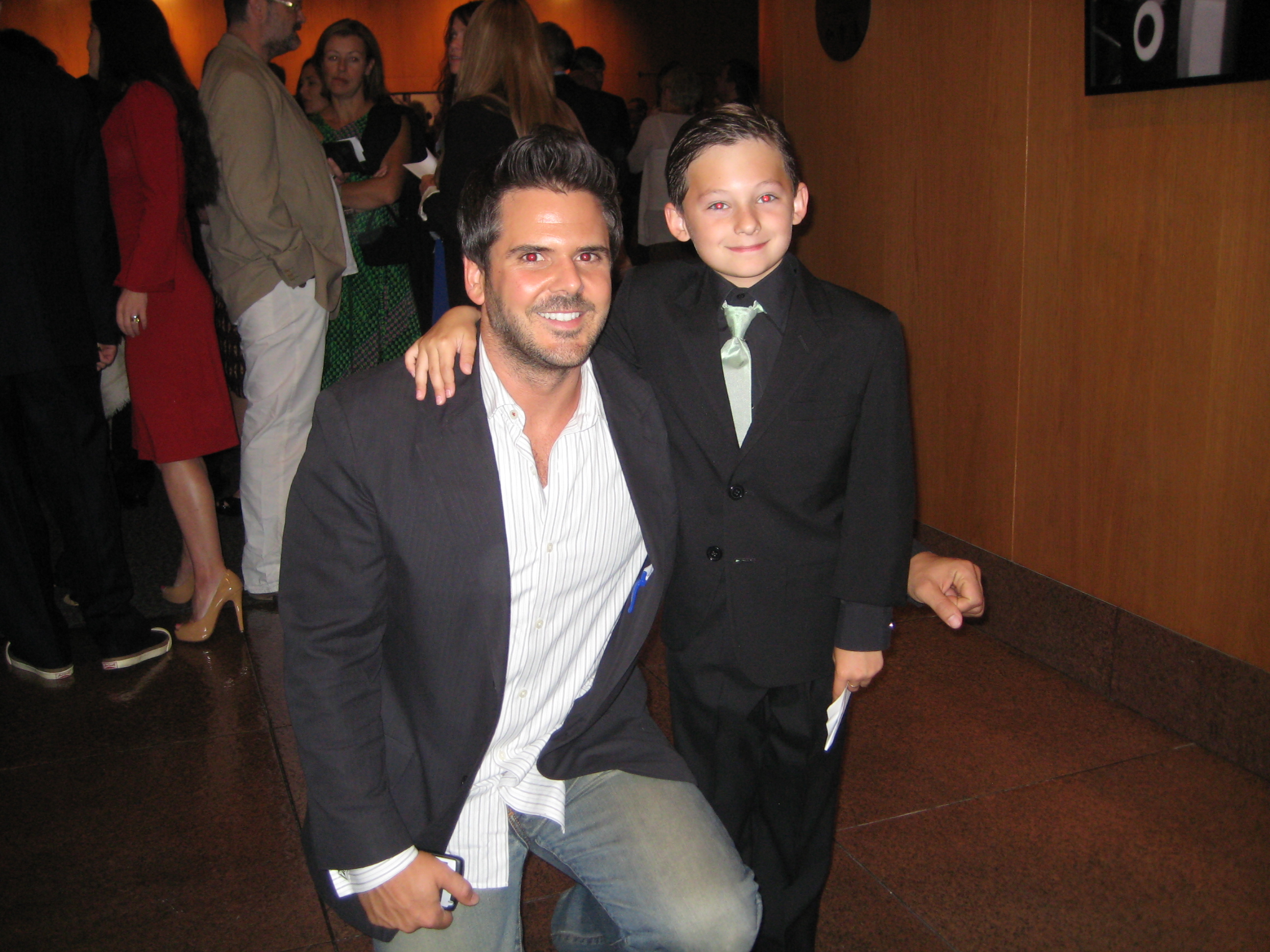 Jared and his Manager David Dean Portelli at the 