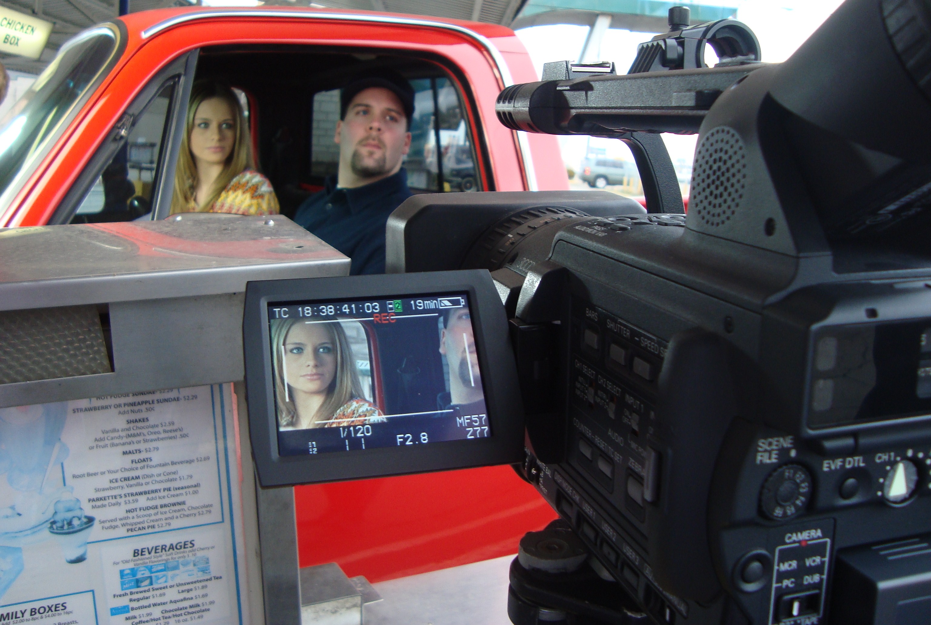 On Set of Sutherland Chevrolet TV Commercial