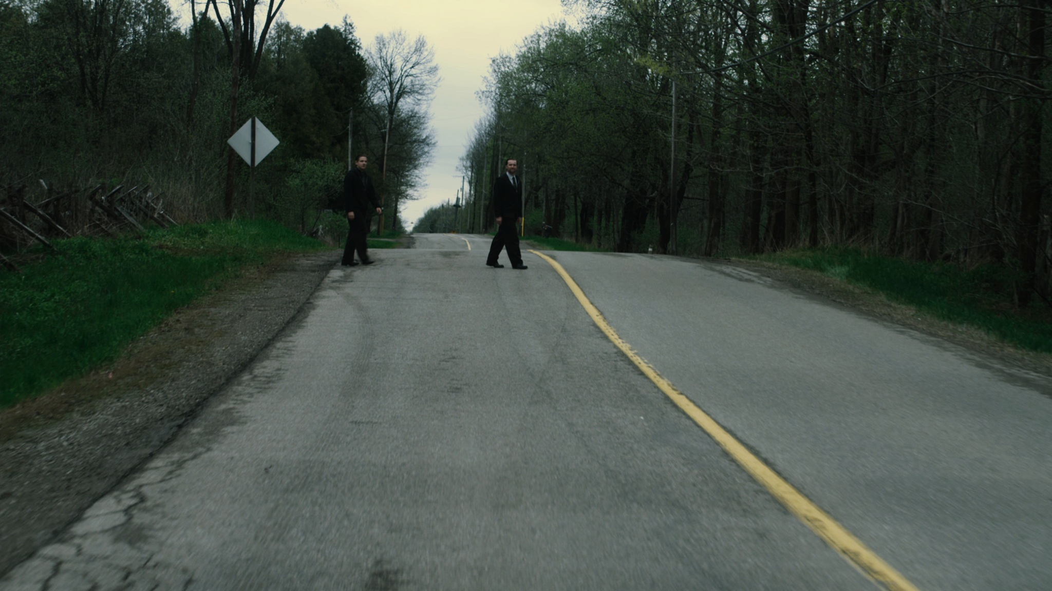 Still of Aaron Poole and James Gilbert in The Conspiracy (2012)