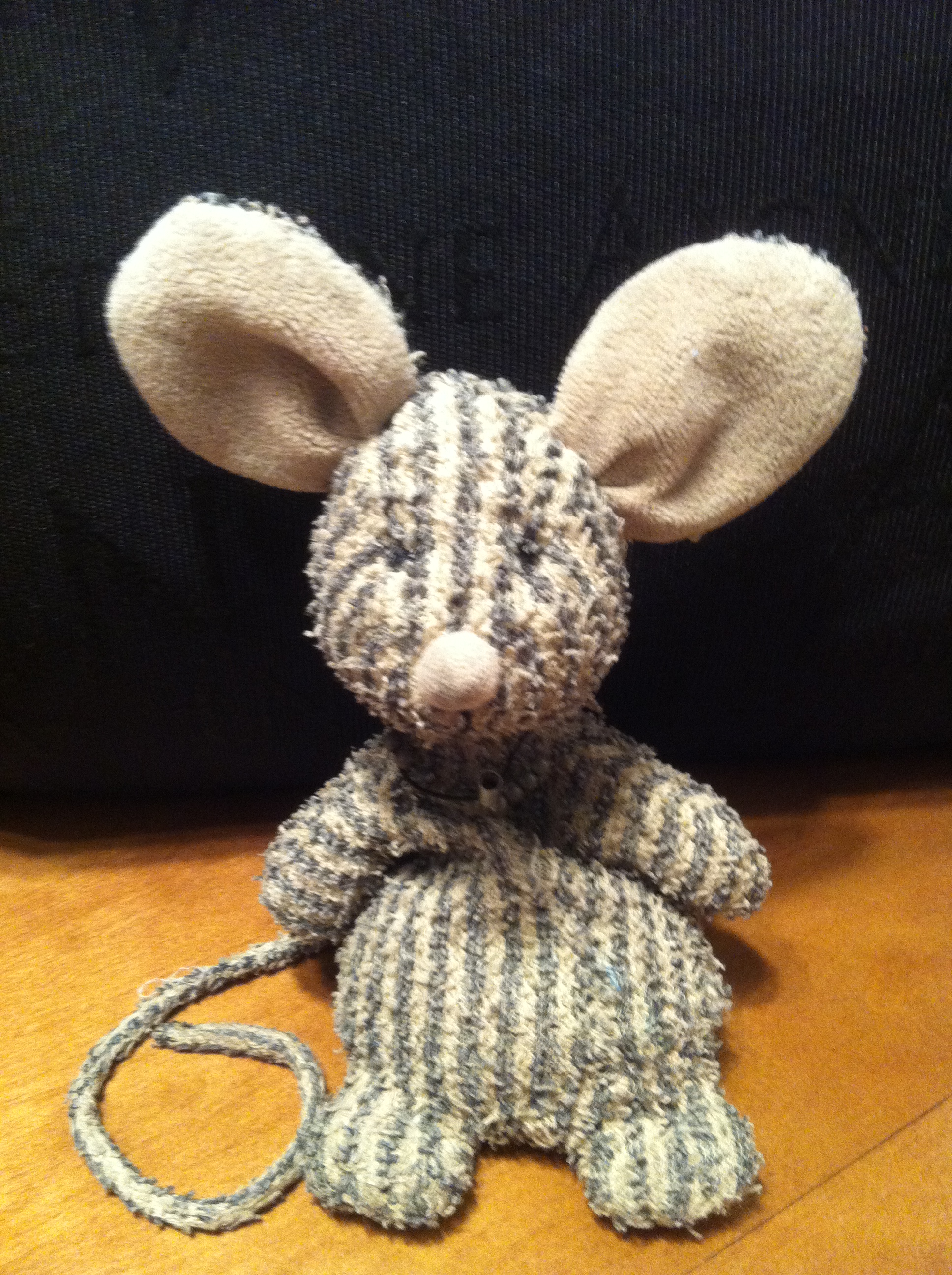 Mousy. Kirstin's mouse given to her at age 1 by her great grandmother before she died. He can be seen in her last two movies, A Valentine's Date and A Christmas Wish:)