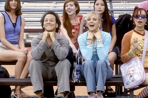 Still of Rob Schneider and Anna Faris in Karsta pupyte (2002)