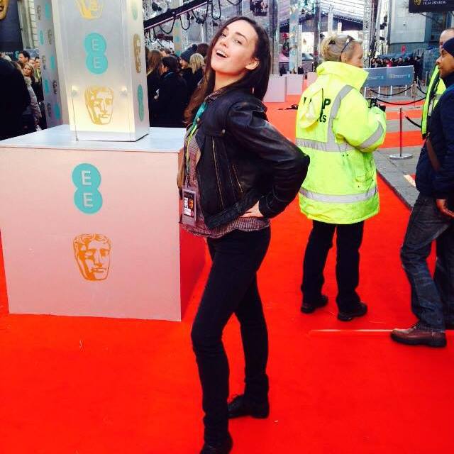 Working at BAFTAs 2015