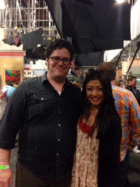 With Ron Hart on Liv and Maddie.
