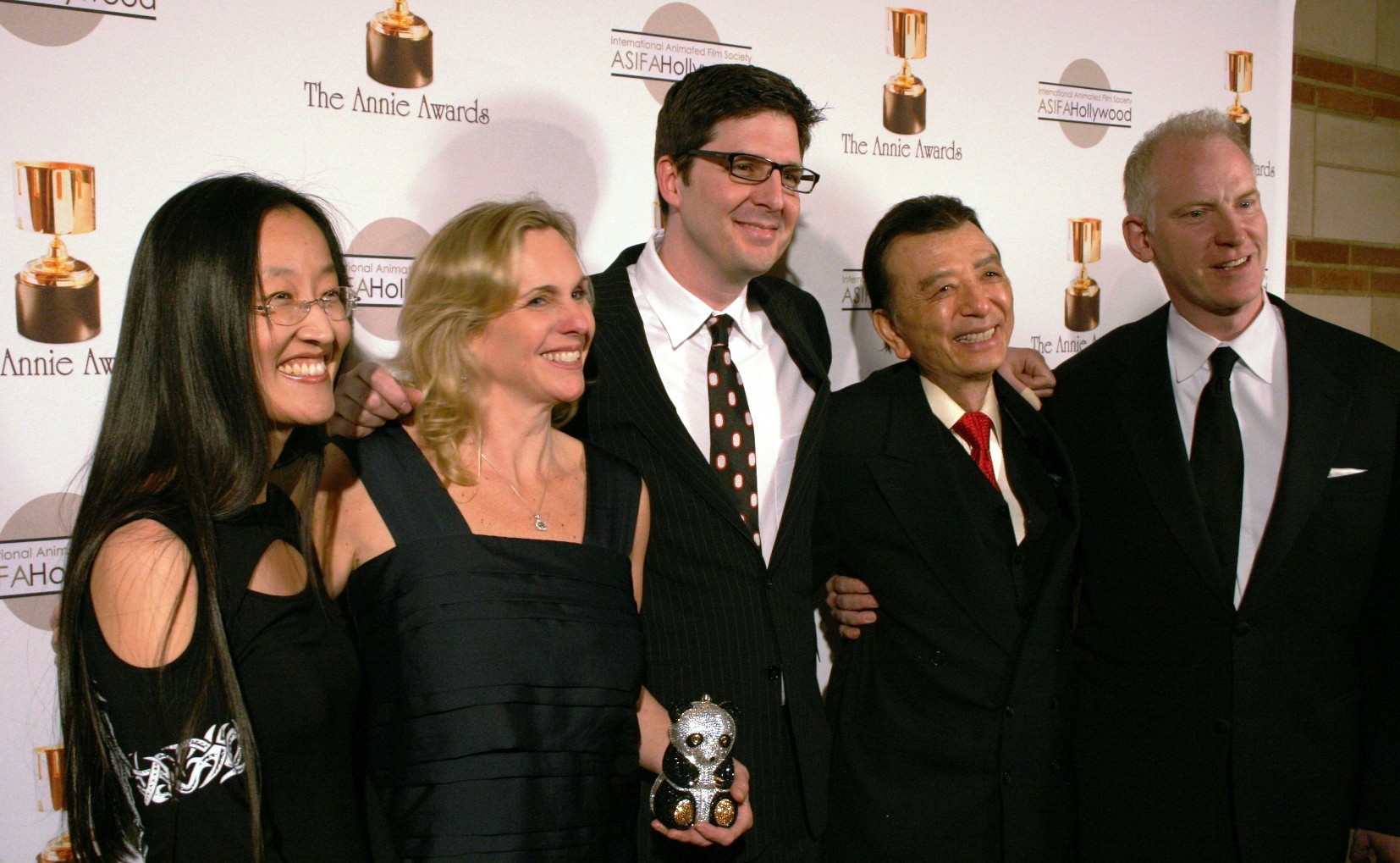 Team Panda: Jennifer Yuh Nelson, Melissa Cobb, Mark Osborne, James Hong, John Stevenson