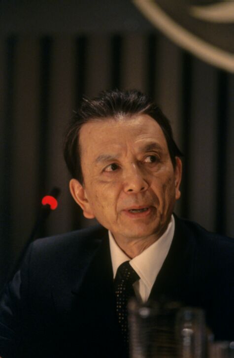 James Hong appears as Ambassador Wu