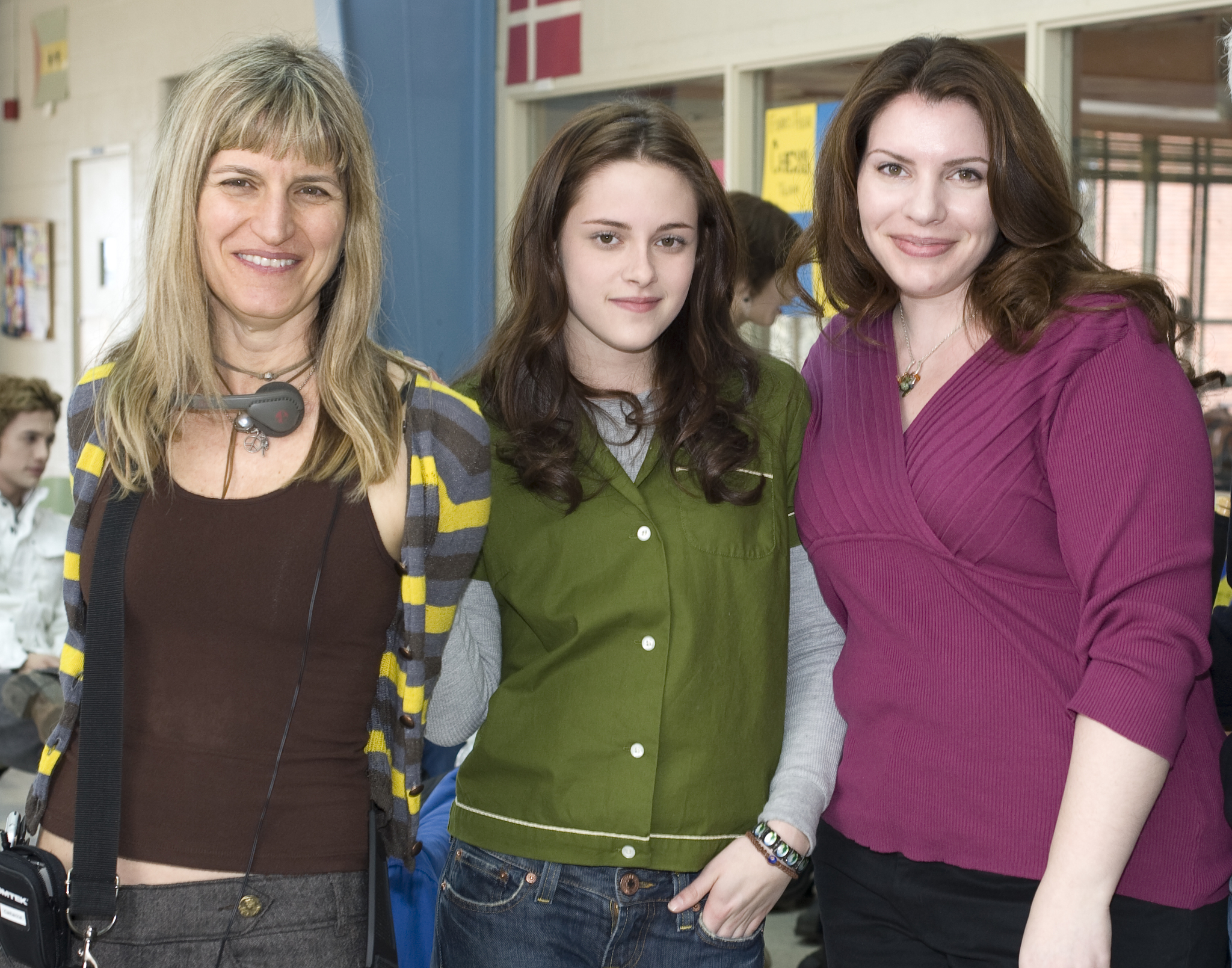 Still of Catherine Hardwicke, Kristen Stewart and Stephenie Meyer in Twilight (2008)