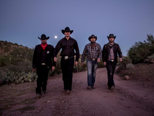 Cast of Ghost Adventures filming in Apache Junction Arizona