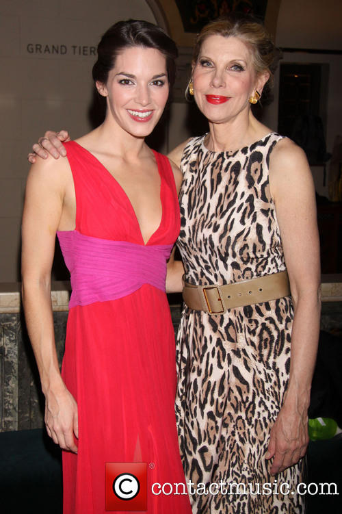 Kelli Barrett, Christine Baranski NY City Center Opening Night 