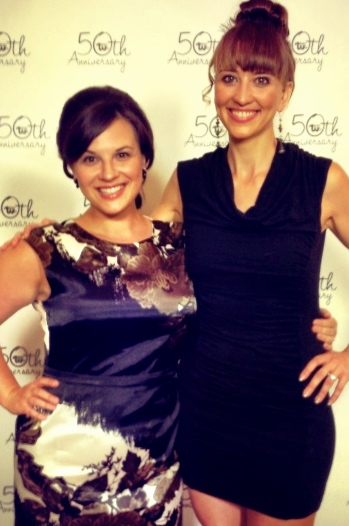 Corinne Shor and Heather Keller at 50th Anniversary Gala for Theatre West