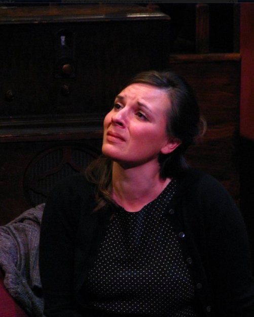 Corinne Shor. On stage at Antaeus Theatre.