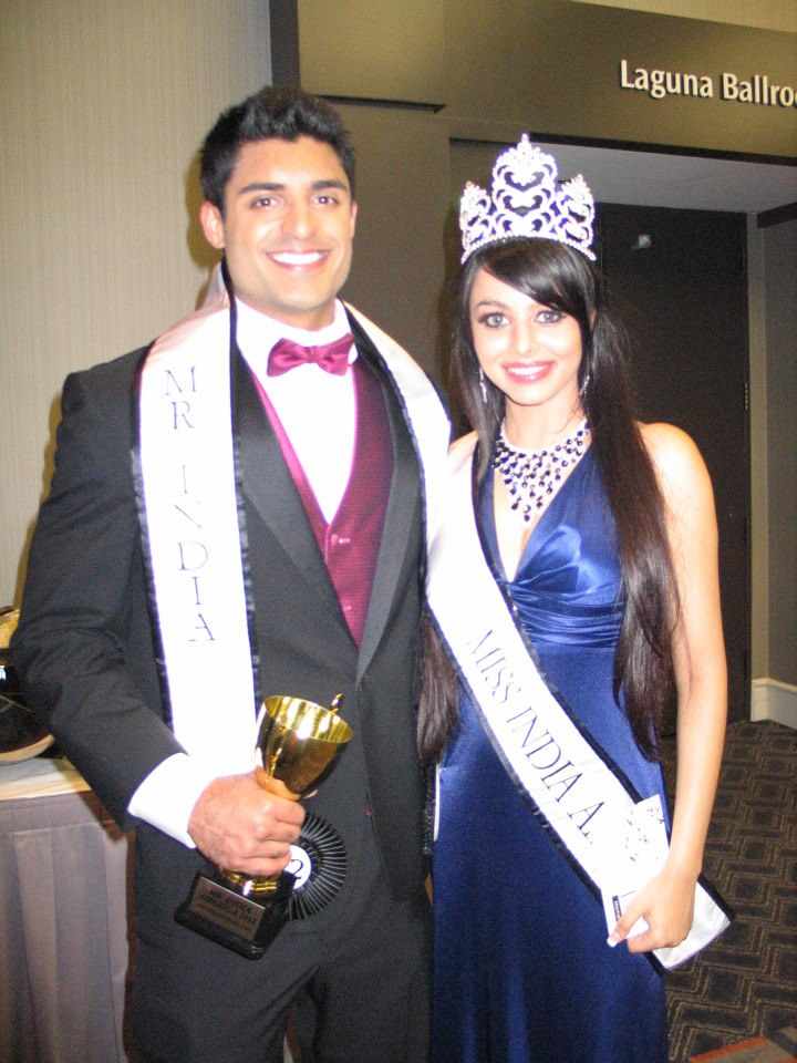 Milan-Mr. India America & Ohmnie-Miss India America 2012 www.SouthAsiaInc.com