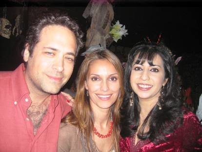 w/ Supermodel Saira Mohan and Chris Cooper