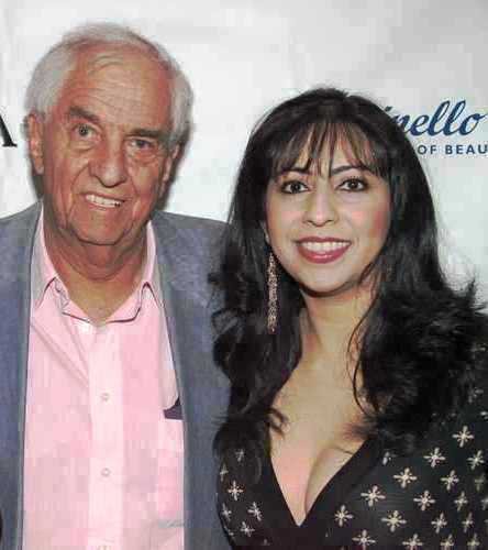Jinnder Chohaan with Hollywood legend Garry Marshall