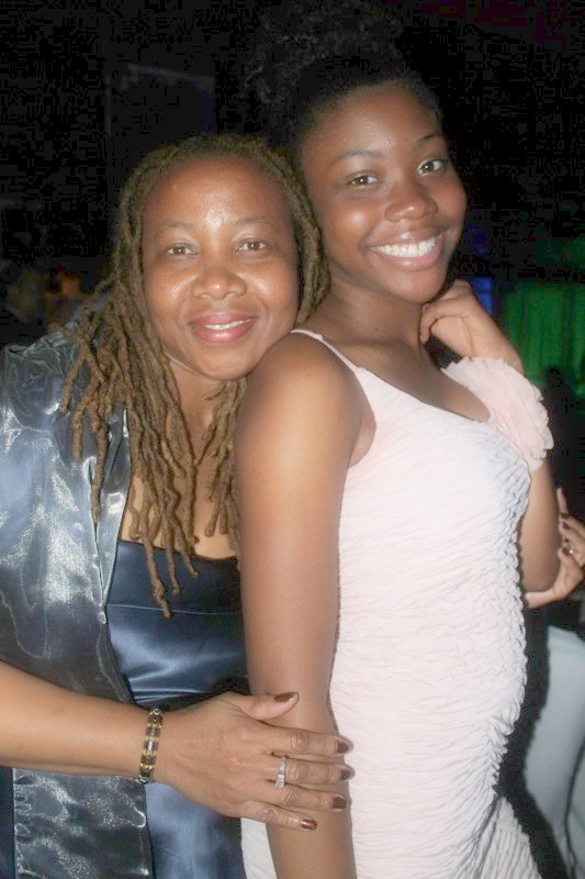 Francesca 'Chessie' Chaney & Mom at the Miss Tropical Paradise Beauty Pageant