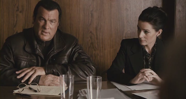 With Steven Seagal in 