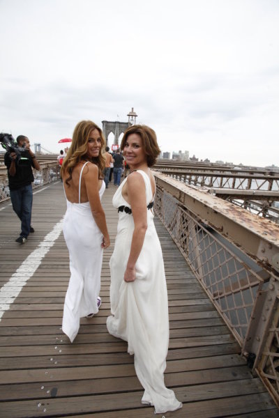 Still of Kelly Bensimon and LuAnn de Lesseps in The Real Housewives of New York City (2008)
