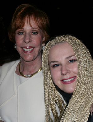 Carol Burnett and Fawn