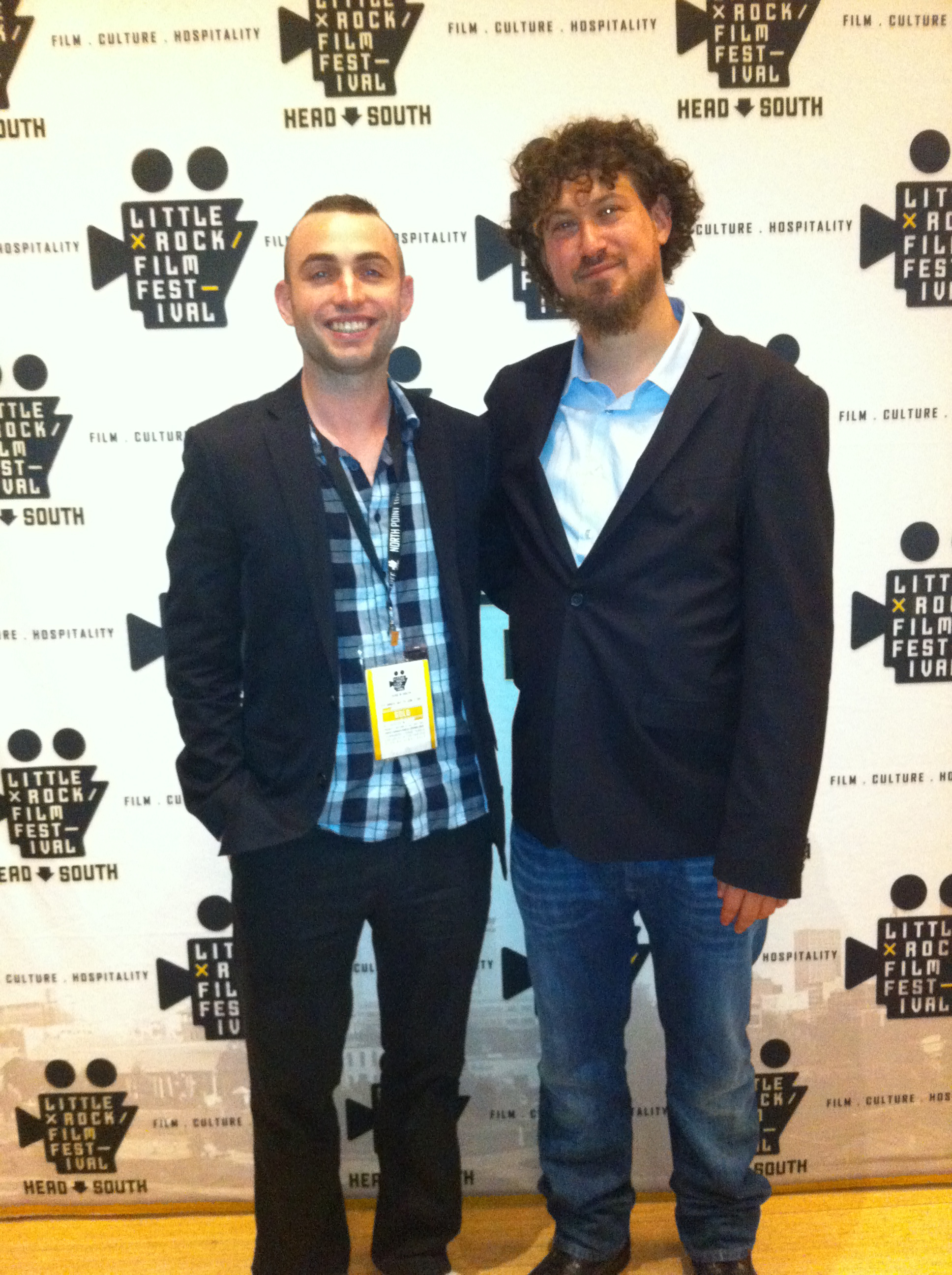 Grant Dillion, Sam Soghor - 2012 Little Rock Film Festival.