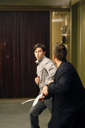 Still of Ray Park and Milo Ventimiglia in Herojai (2006)