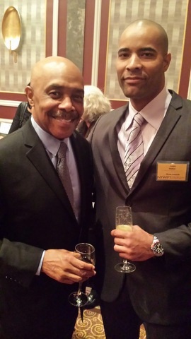 Julian Walker and Roscoe Orman attend the 2013 Muse Awards