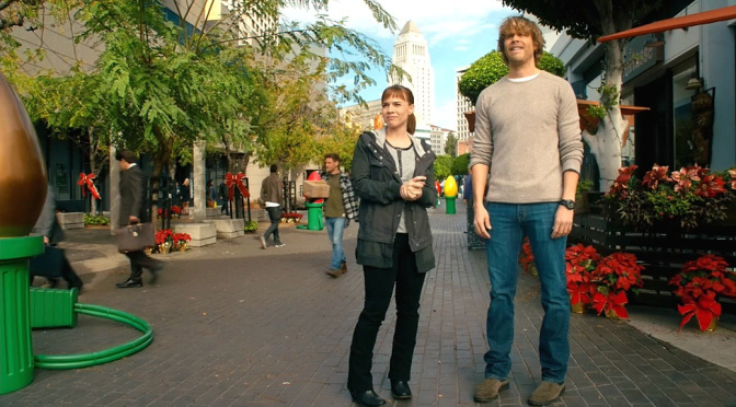 Renée Felice Smith and Eric Christian Olsen in CBS' NCIS: Los Angeles, Season 5