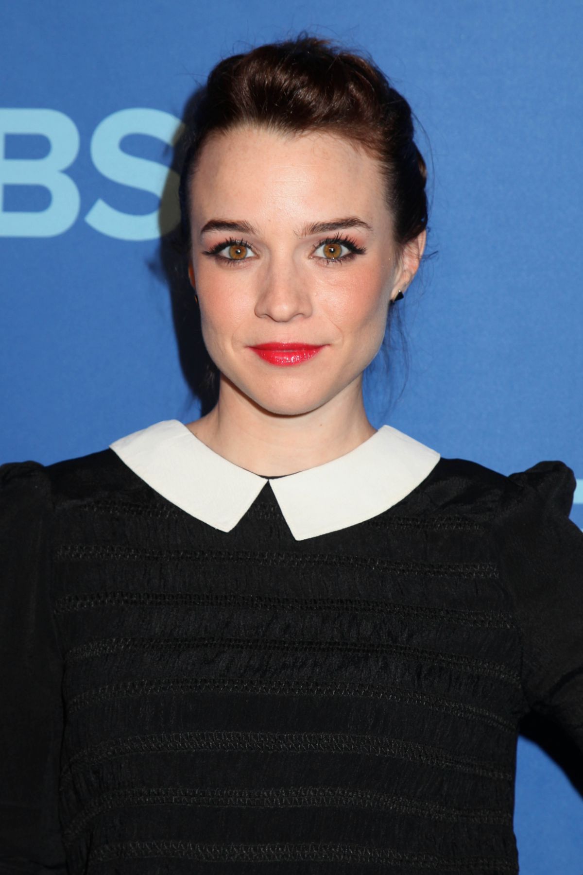 Renee Felice Smith attends CBS Upfron at Lincoln Center, NYC. May 2014.