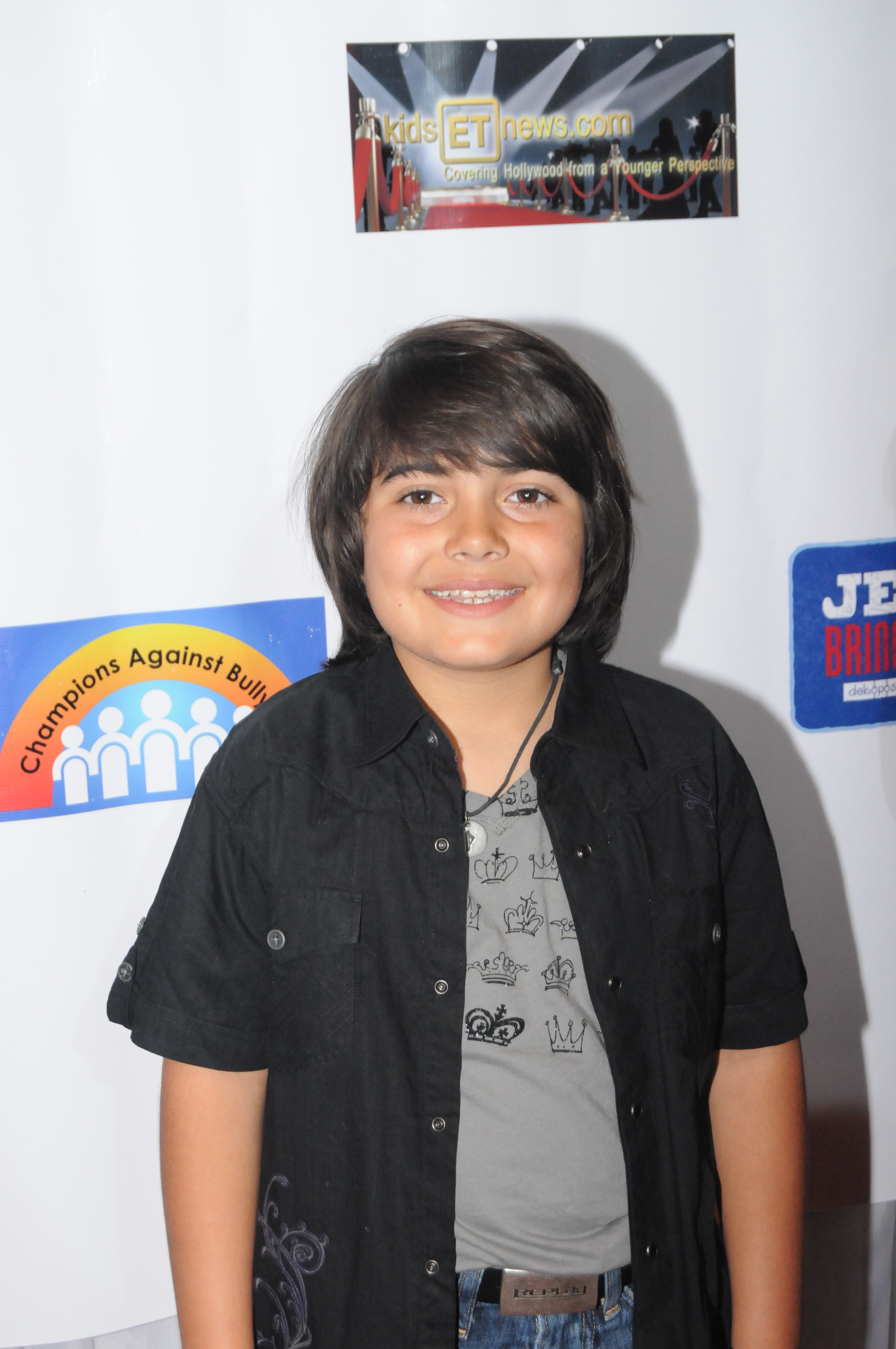 Parker Contreras at the Gifting Suites for Kids Choice Awards and Jeans Bring Dreams.