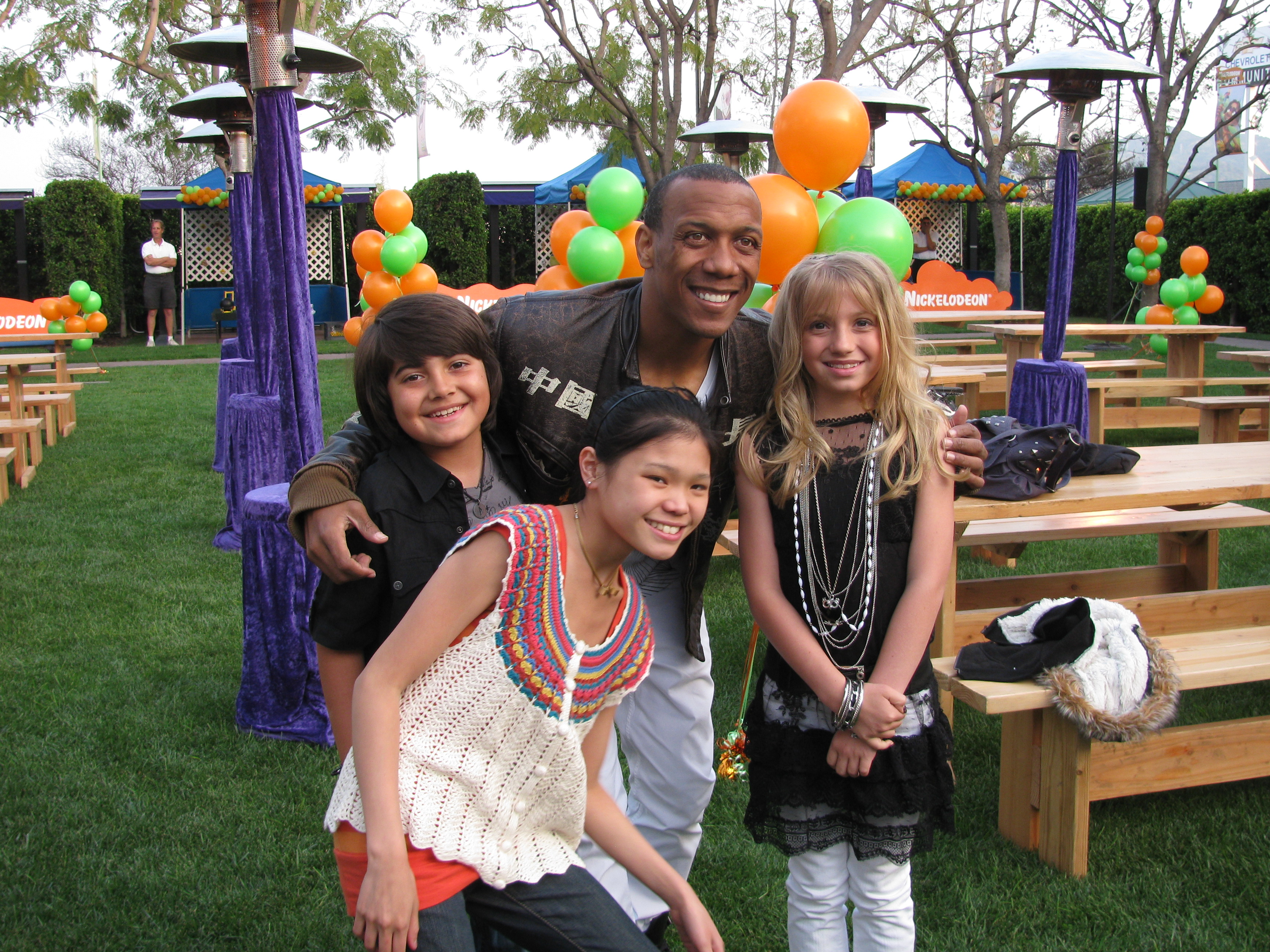 Preparty for Kids Choice Awards with Jade Lianna Peters and madison Leisle.