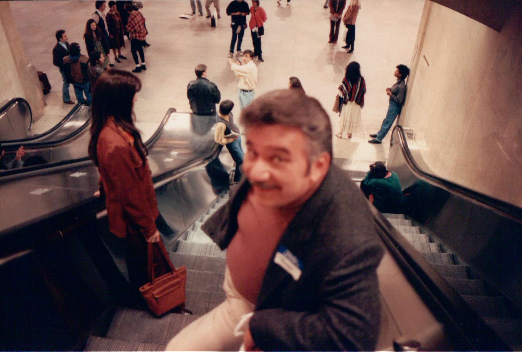 Grand Central Station, On the set of 