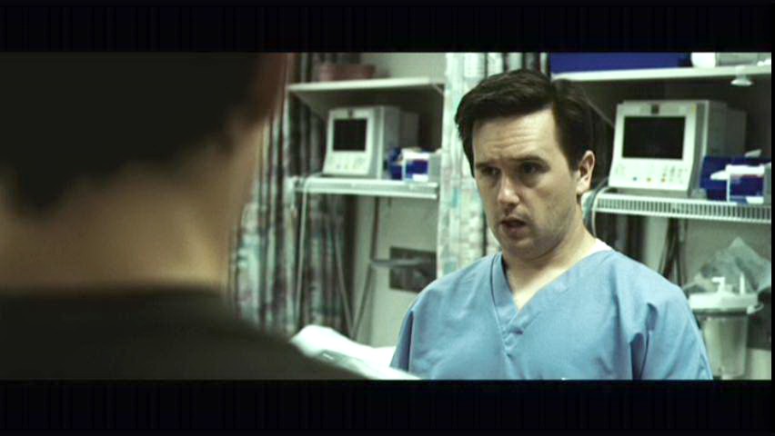 Cameron Francis as the ER Doctor in Never Back Down