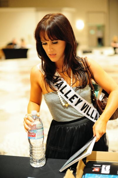 Kimberly Spencer (aka Kim MacKenzie), Miss Valley Village in Miss CA USA 2010