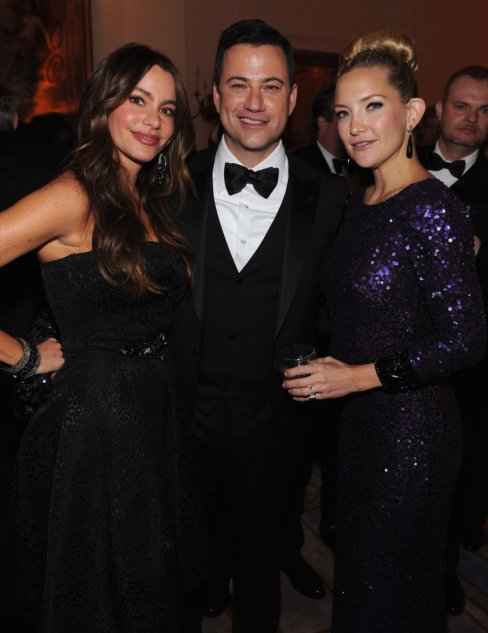 Kate Hudson, Sofía Vergara and Jimmy Kimmel