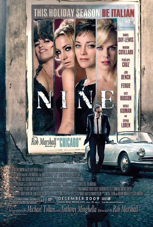 Nicole Kidman, Daniel Day-Lewis, Kate Hudson and Marion Cotillard in Nine (2009)