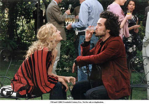 Still of Kate Hudson and Romain Duris in Le divorce (2003)