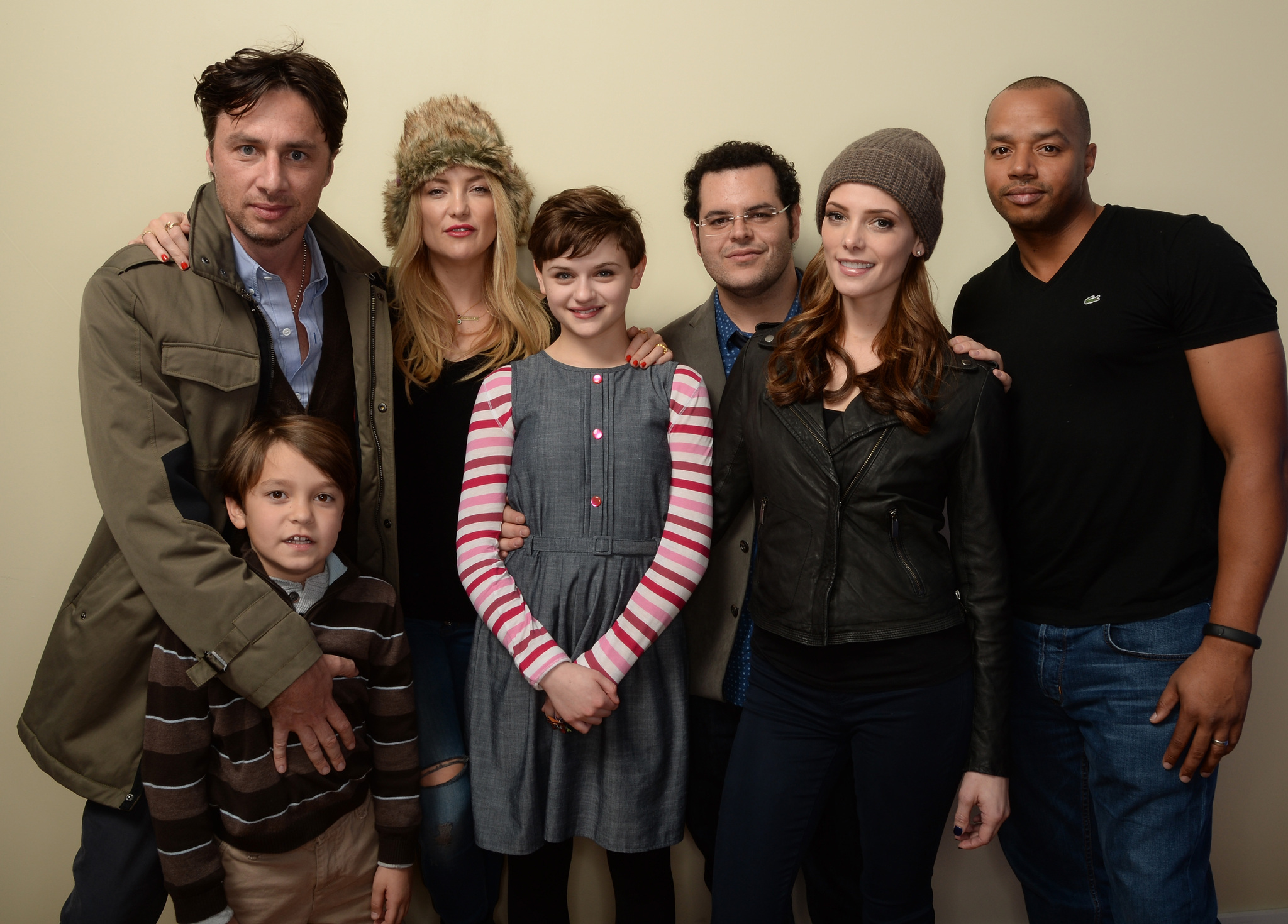 Kate Hudson, Zach Braff, Donald Faison, Josh Gad, Joey King, Ashley Greene and Pierce Gagnon