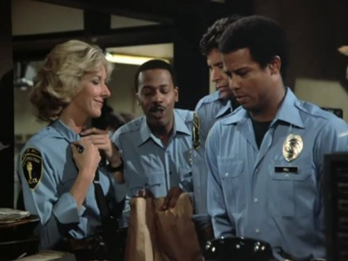 Still of Ed Marinaro, Meshach Taylor, Betty Thomas and Michael Warren in Hill Street Blues (1981)