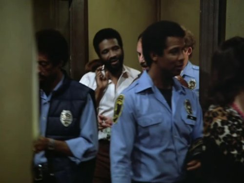 Still of Taurean Blacque and Michael Warren in Hill Street Blues (1981)