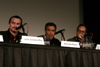 John Underkoffler, Nicholas Meyer and Lawrence Krauss