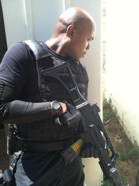 On set of A fatal friend (SWAT)