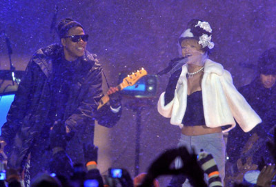 Jay Z and Rihanna