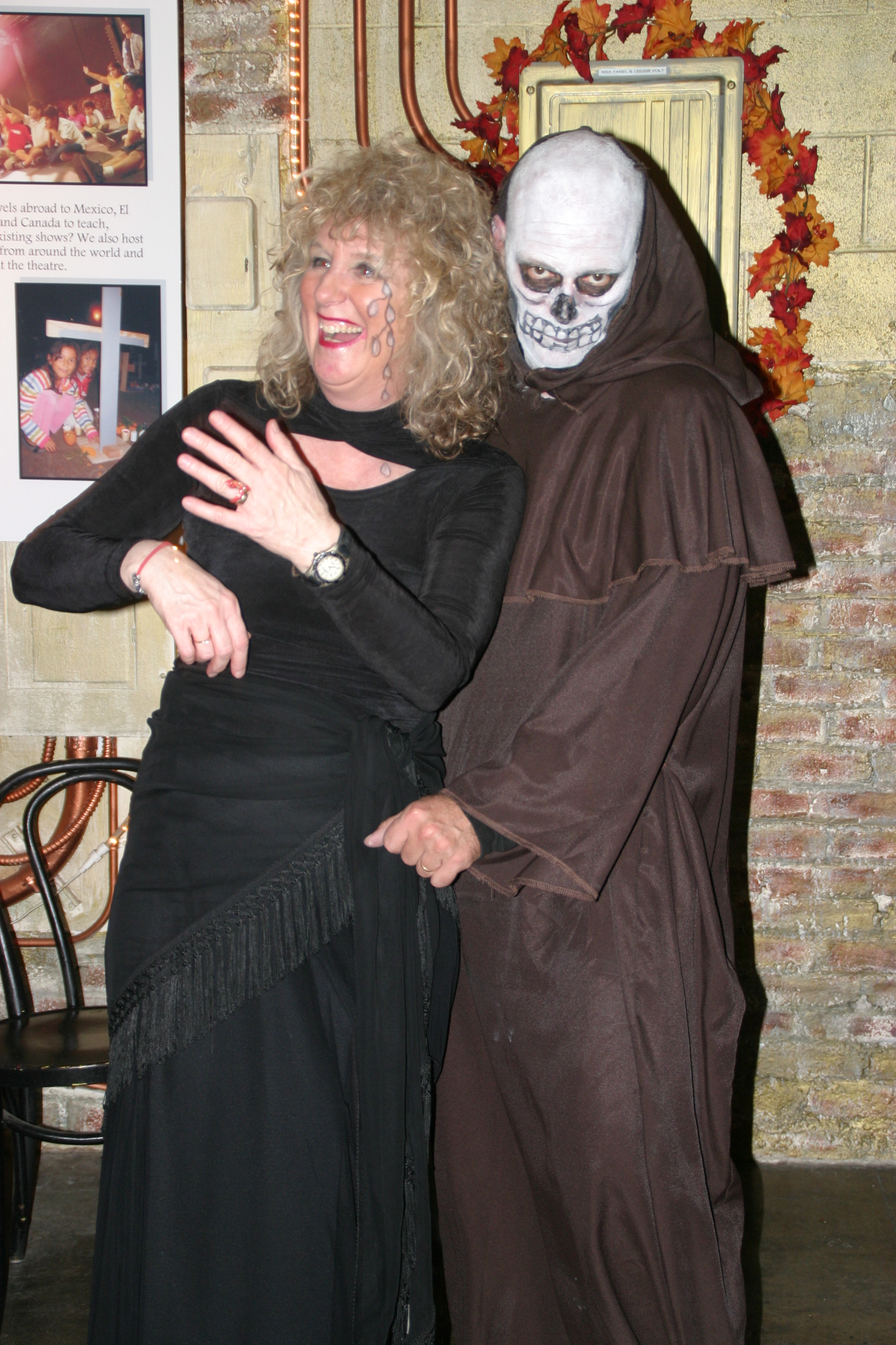 Debby at the 24th Street Theater Halloween 2010 Love you Debby and Jay