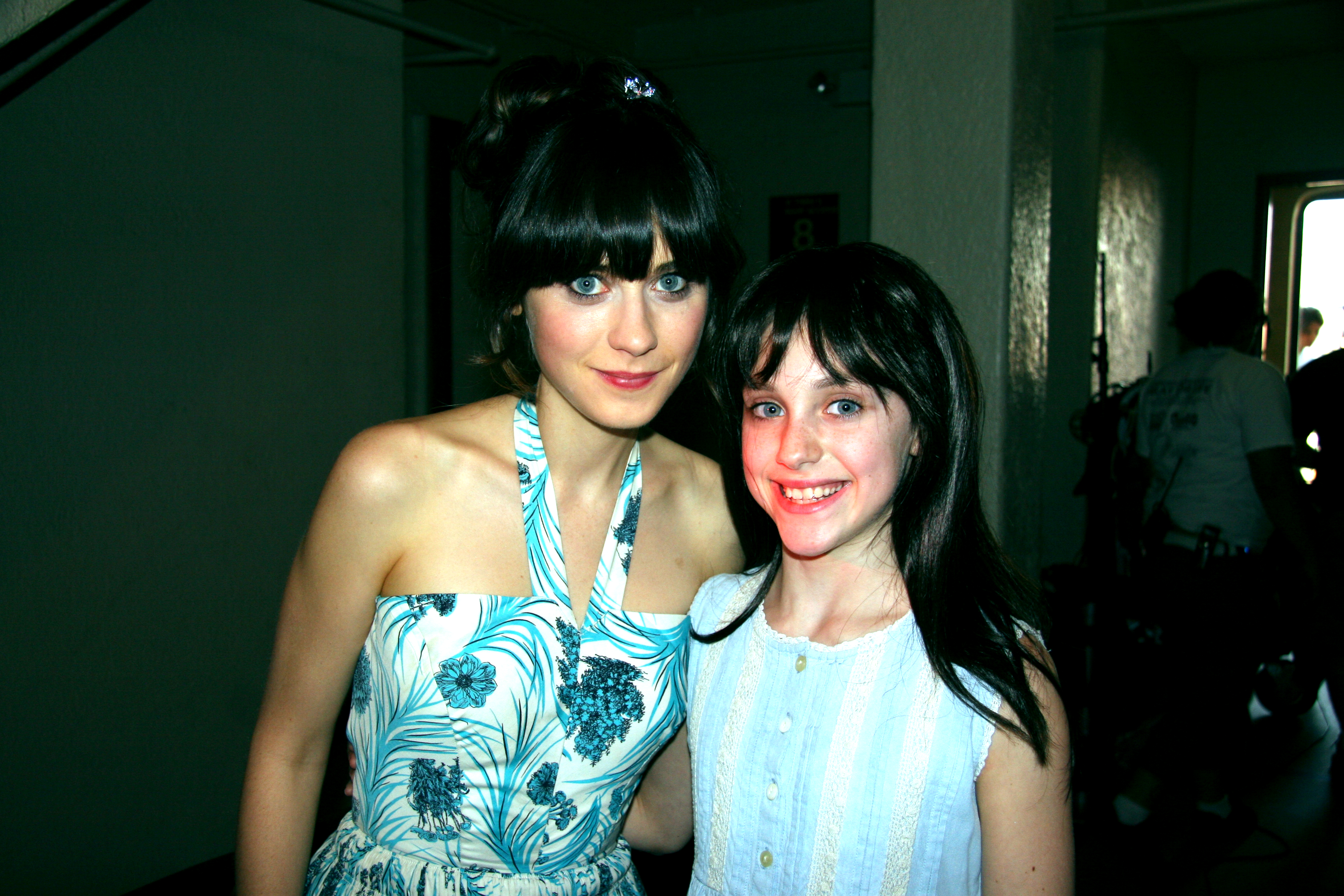 Zooey Deschanel & Olivia Howard Bagg 