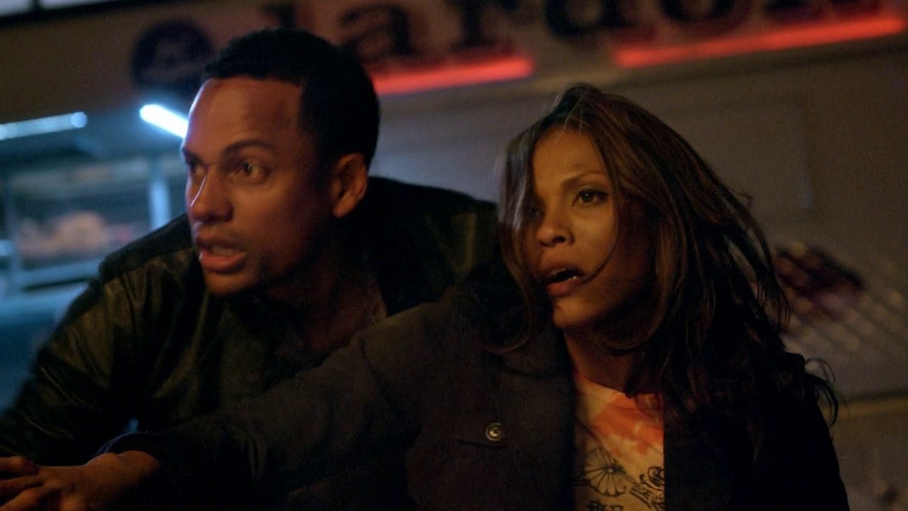 Hill Harper & Lesley-Ann Brandt CSI NY - Ep719 Food for Thought