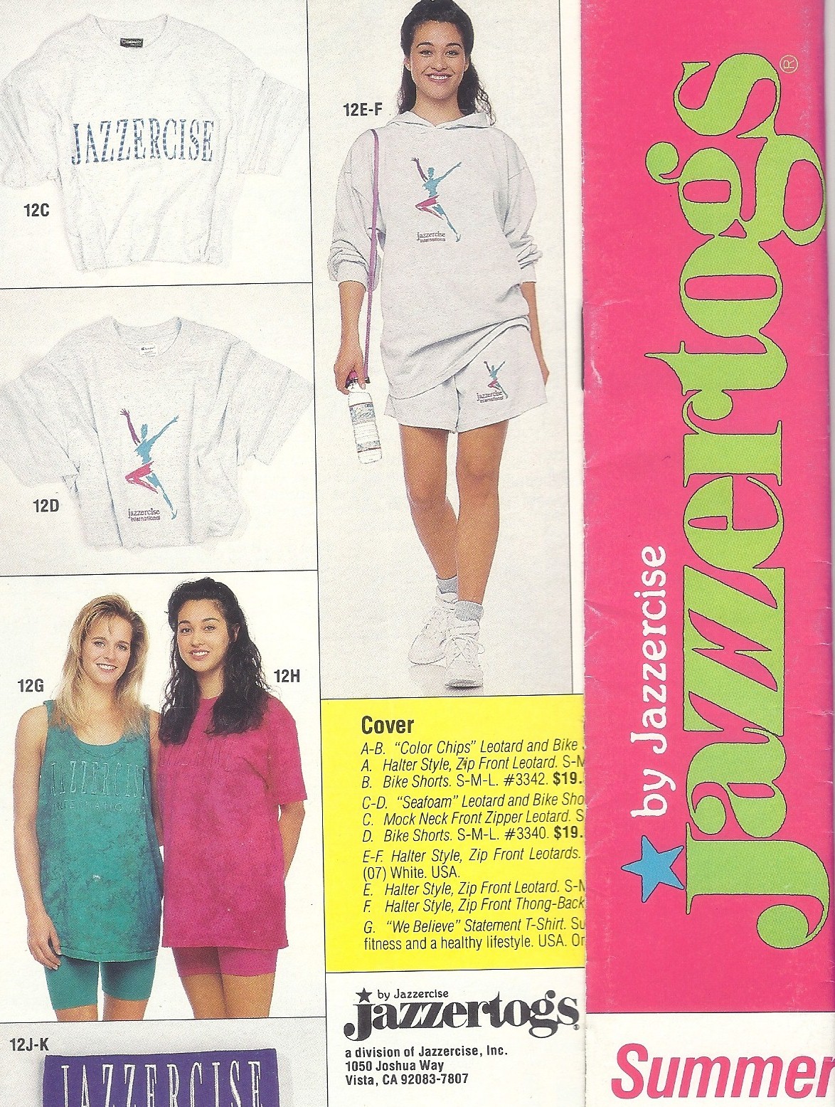 JAZZERCISE CATALOG