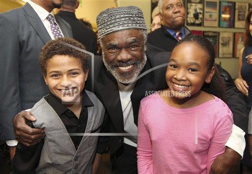 Nathaniel James Potvin, Glynn Turman and Skye Barrett. Opening Night of 