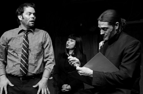 John Charles Meyer with Brett Hren and Marina Mouhibian in Matt Pelfrey's play 