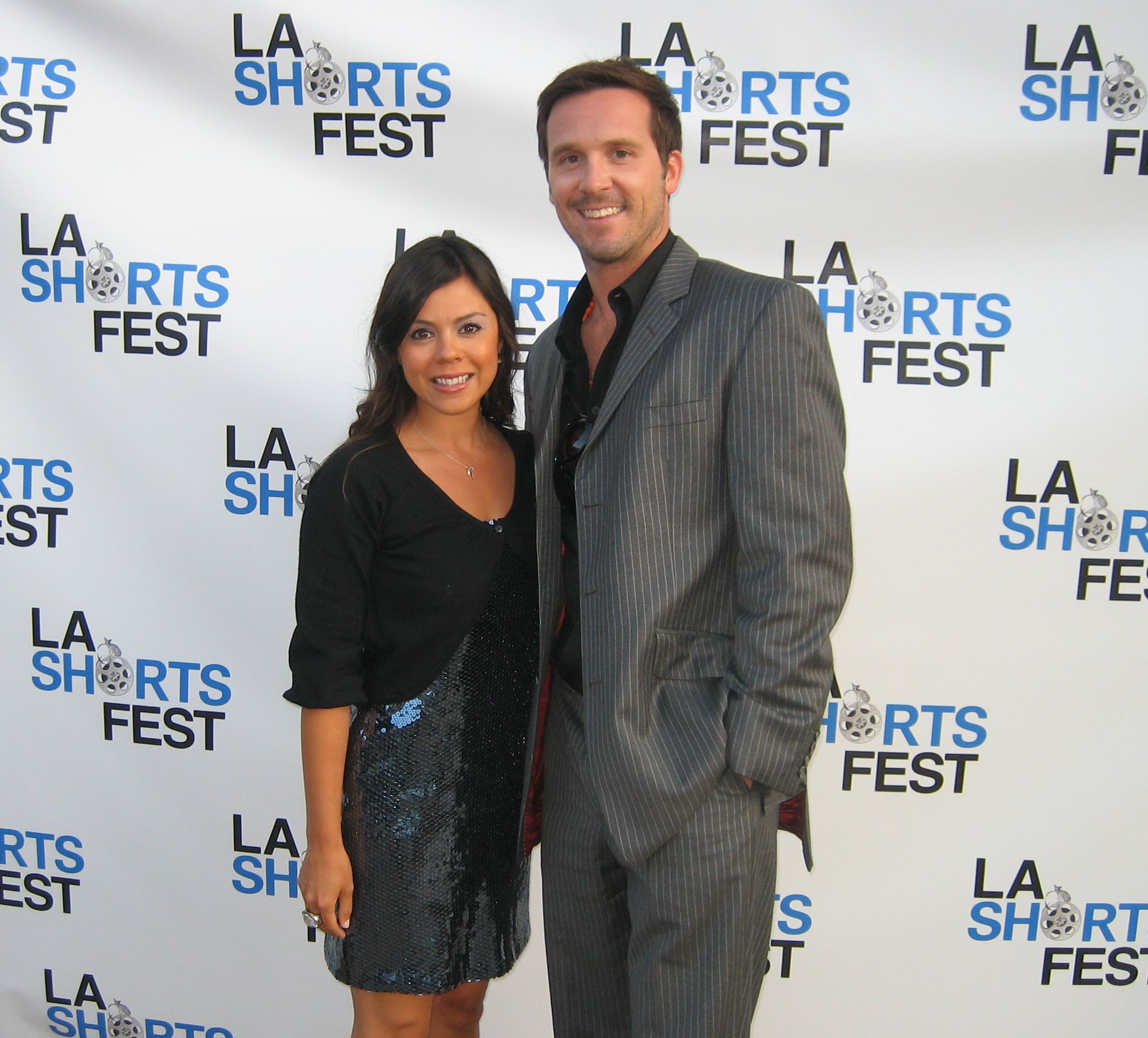 Mark Robert Provencher and wife, Jennifer Provencher at the world premiere screening of 