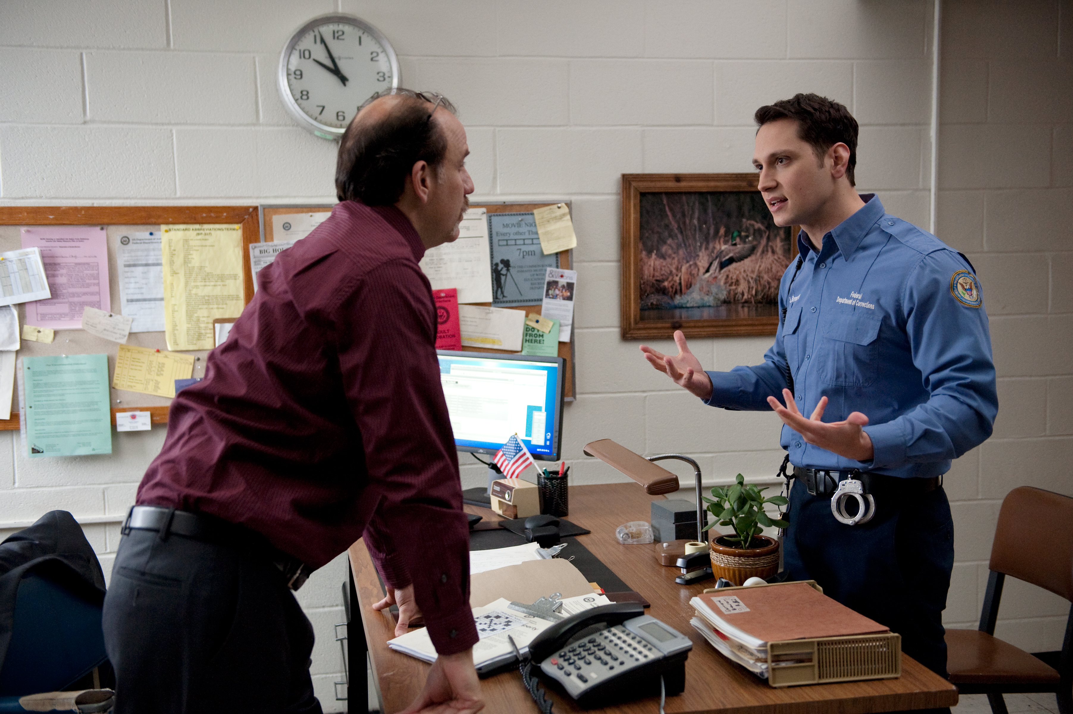 Still of Nick Sandow and Matt McGorry in Orange Is the New Black (2013)