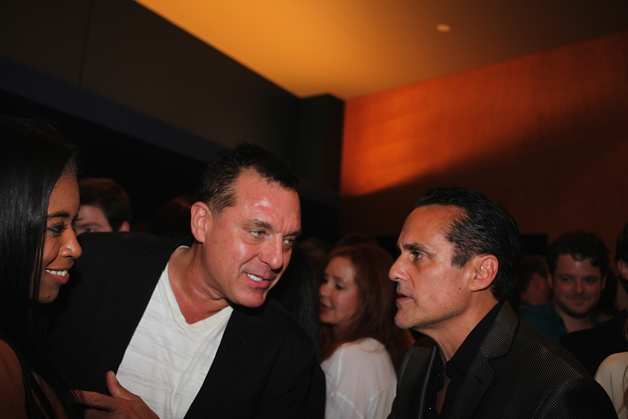 Tom Sizemore and Maurice Benard at The Ghost and The Whale film premiere.