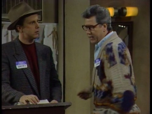 Still of Harry Anderson and John Larroquette in Night Court (1984)